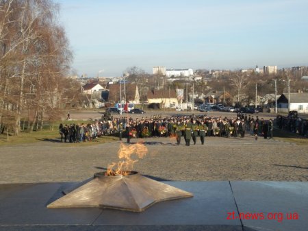 У Житомирі відбулося покладання квітів з нагоди 70-ї річниці визволення Житомирської області від фашистських загарбників