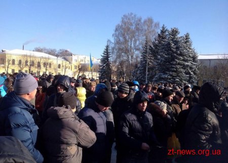 Житомирян запрошують на загальноміські збори на майдан Корольова