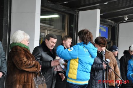 У Житомирі замайорів олімпійський прапор