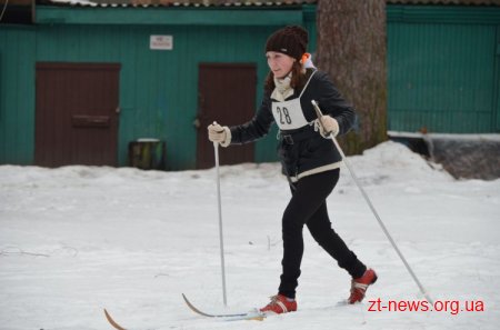 У Житомирському гідропарку відбувся Чемпіонаті м. Житомира з лижних гонок