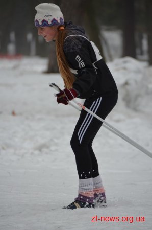 У Житомирському гідропарку відбувся Чемпіонаті м. Житомира з лижних гонок