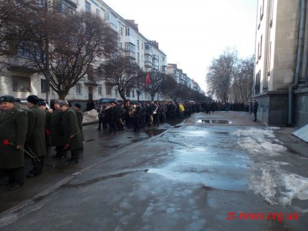 У Житомирі урочисто відзначили 25-у річницю виведення військ з Афганістану