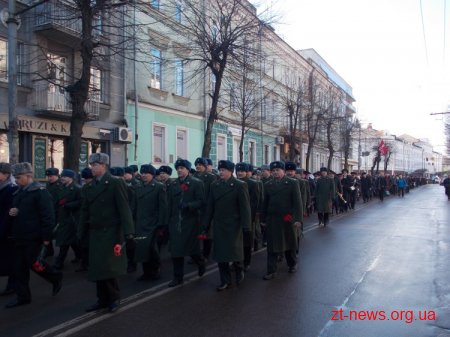 У Житомирі урочисто відзначили 25-у річницю виведення військ з Афганістану