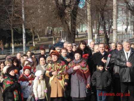У Житомирі відбулися урочистості з нагоди 200-річчя від дня народження Тараса Шевченка