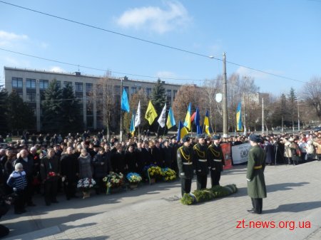 У Житомирі відбулися урочистості з нагоди 200-річчя від дня народження Тараса Шевченка