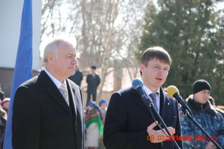 У Коростені відкрито пам’ятник  Тарасу Шевченку
