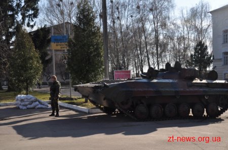 Військовозобов’язані у Бердичеві демонструють бойовий дух і бажання захищати Батьківщину