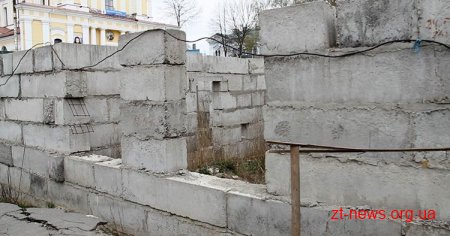 На будівництво фундаменту для музею природи у Житомирі витратили близько 2 мільйонів гривень