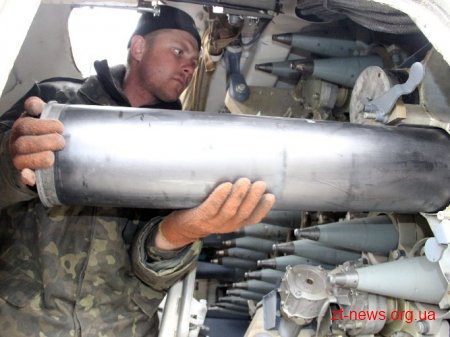 Навчання з бойовою стрільбою провели на одному зі східних полігонів України
