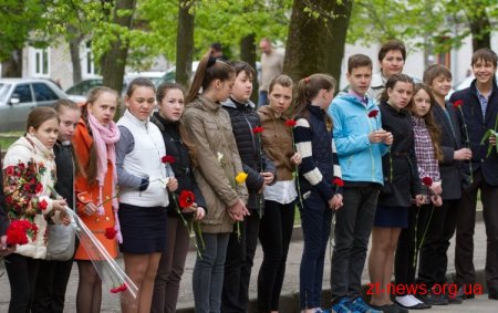 У Житомирі відбулися меморіальні заходи, приурочені 28-м роковинам Чорнобильської катастрофи