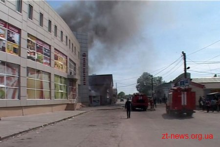У Бердичеві горів автовокзал