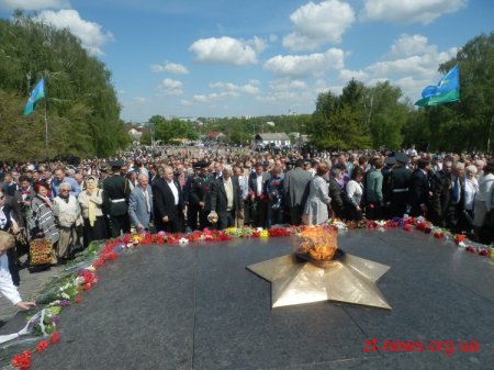У Житомирі відзначають День Перемоги