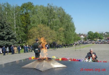 У Житомирі відзначають День Перемоги