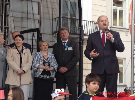 Житомиряни відкрили святкову ходу «Європейського пікніку» у Плоцьку