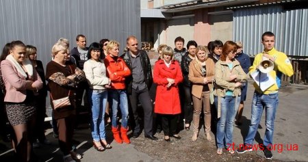 На Житньому ринку у Житомирі підприємці знову протестували через високу орендну плату