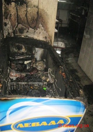У Житомирі зранку горіло кафе