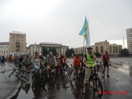 Велосипедисти Житомира вже ввосьме приєдналися до всеукраїнської акції «Велодень»