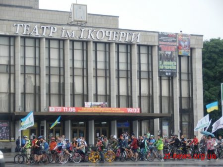 Велосипедисти Житомира вже ввосьме приєдналися до всеукраїнської акції «Велодень»