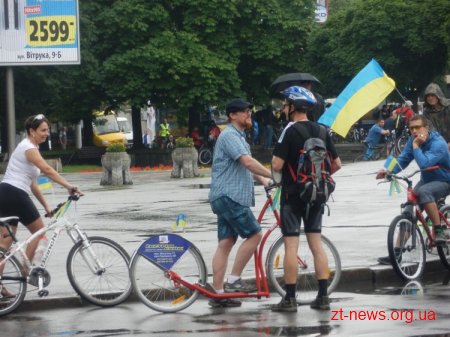 Велосипедисти Житомира вже ввосьме приєдналися до всеукраїнської акції «Велодень»