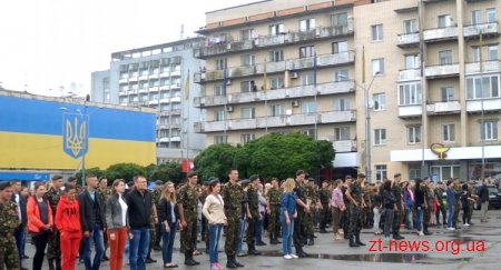 У Житомирі відбулася репетиція офіцерського випускного балу
