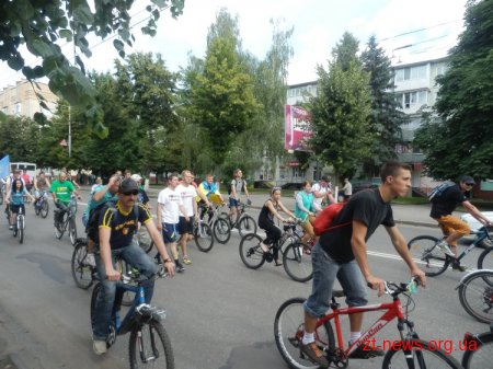 У Житомирі відбувся велопробіг "Україна без наркотиків"