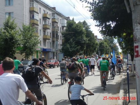 У Житомирі відбувся велопробіг "Україна без наркотиків"