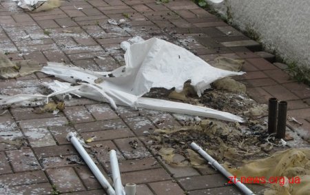 Черговий підпал кафе в центрі Житомира, третій з початку року