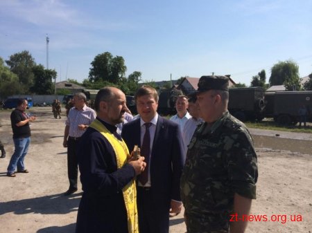 10-й батальйон територіальної оборони Житомирщини відбув на Схід