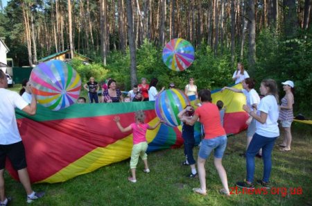 У дитячому таборі  «Добра оселя» відбулися десяті паралімпійські ігри серед дітей з особливими потребами