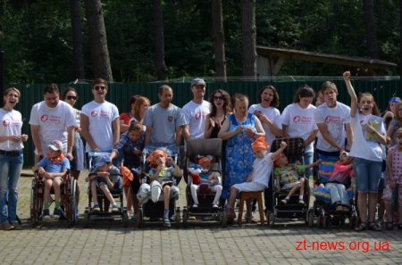 У дитячому таборі  «Добра оселя» відбулися десяті паралімпійські ігри серед дітей з особливими потребами