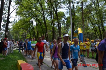У Житомирі стартував Чемпіонат України з триатлону