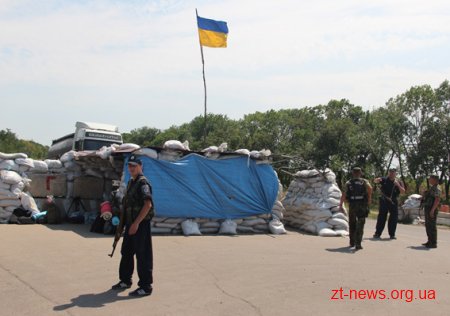 Служба житомирських міліціонерів в Луганській області. Фото