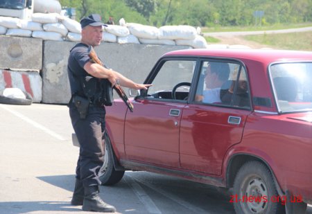 Служба житомирських міліціонерів в Луганській області. Фото
