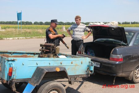 Служба житомирських міліціонерів в Луганській області. Фото
