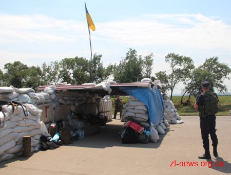 Служба житомирських міліціонерів в Луганській області. Фото