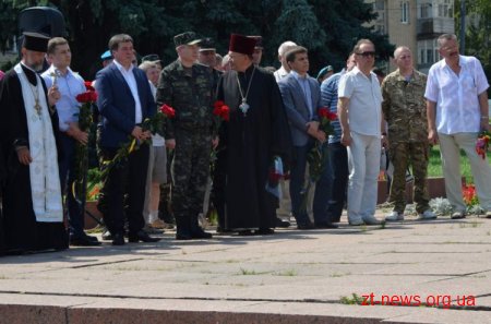 У День ВДВ у Житомирі вшанували пам'ять загиблих