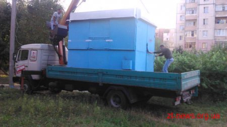 У Житомирі розпочали демонтаж тимчасових споруд