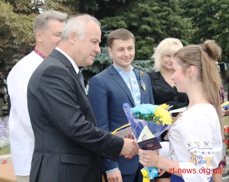 У Житомирі відзначили 23-тю річницю Незалежності України