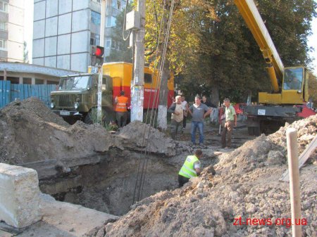 На вихідних у Житомирі провели планові ремонтні роботи