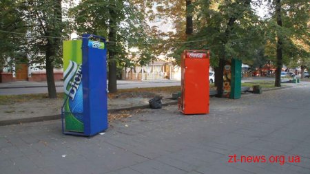 У Житомирі продовжують демонтаж незаконно встановлених тимчасових споруд