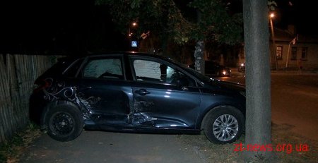 У Житомирі не розминулись дві іномарки