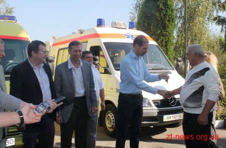 У Житомирі працюватимуть 2 швидкі допомоги, які розмитнювали більше року