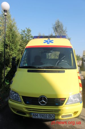 У Житомирі працюватимуть 2 швидкі допомоги, які розмитнювали більше року