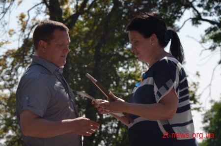 У День міста Житомира вручили подарунки переможцям конкурсу «Моє квітуче місто»