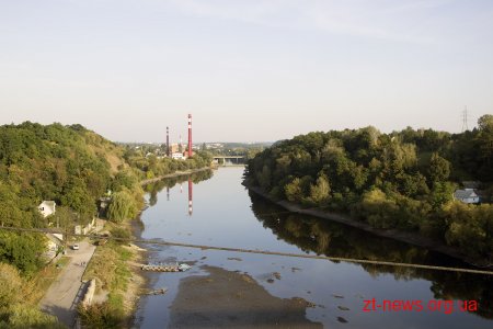 Житомирський РЕМ не причетний до зниження рівня води у річці Тетерів