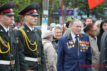 Цьогоріч в День партизанської слави у Житомирі мітинг пройшов не зовсім спокійно
