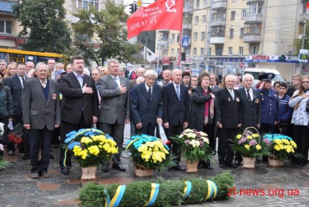 Цьогоріч в День партизанської слави у Житомирі мітинг пройшов не зовсім спокійно
