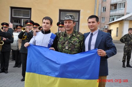 Військовослужбовці 8 армійського корпусу повернулися з зони АТО