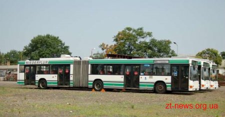 Житомир купив 20 б/в тролейбусів за 10,5 млн. грн.