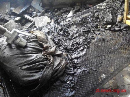 Під час пожежі у власному будинку загинула людина